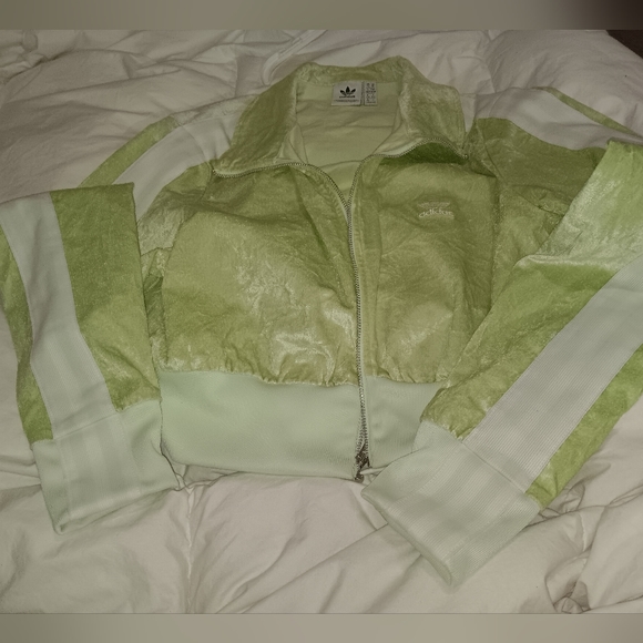 RARE! Velvet Mint Adidas Tracksuit - Picture 7 of 15